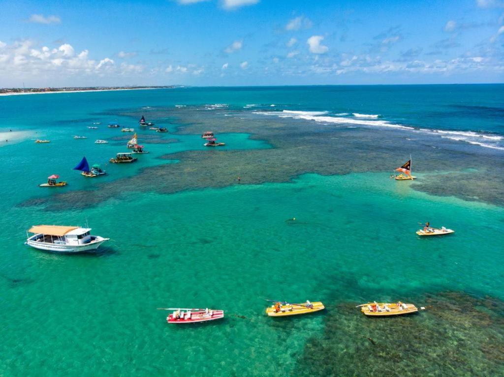 Resort Beira Mar Em Porto De Galinhas - Cupe Beach Living Porto de Galinhas Bagian luar foto