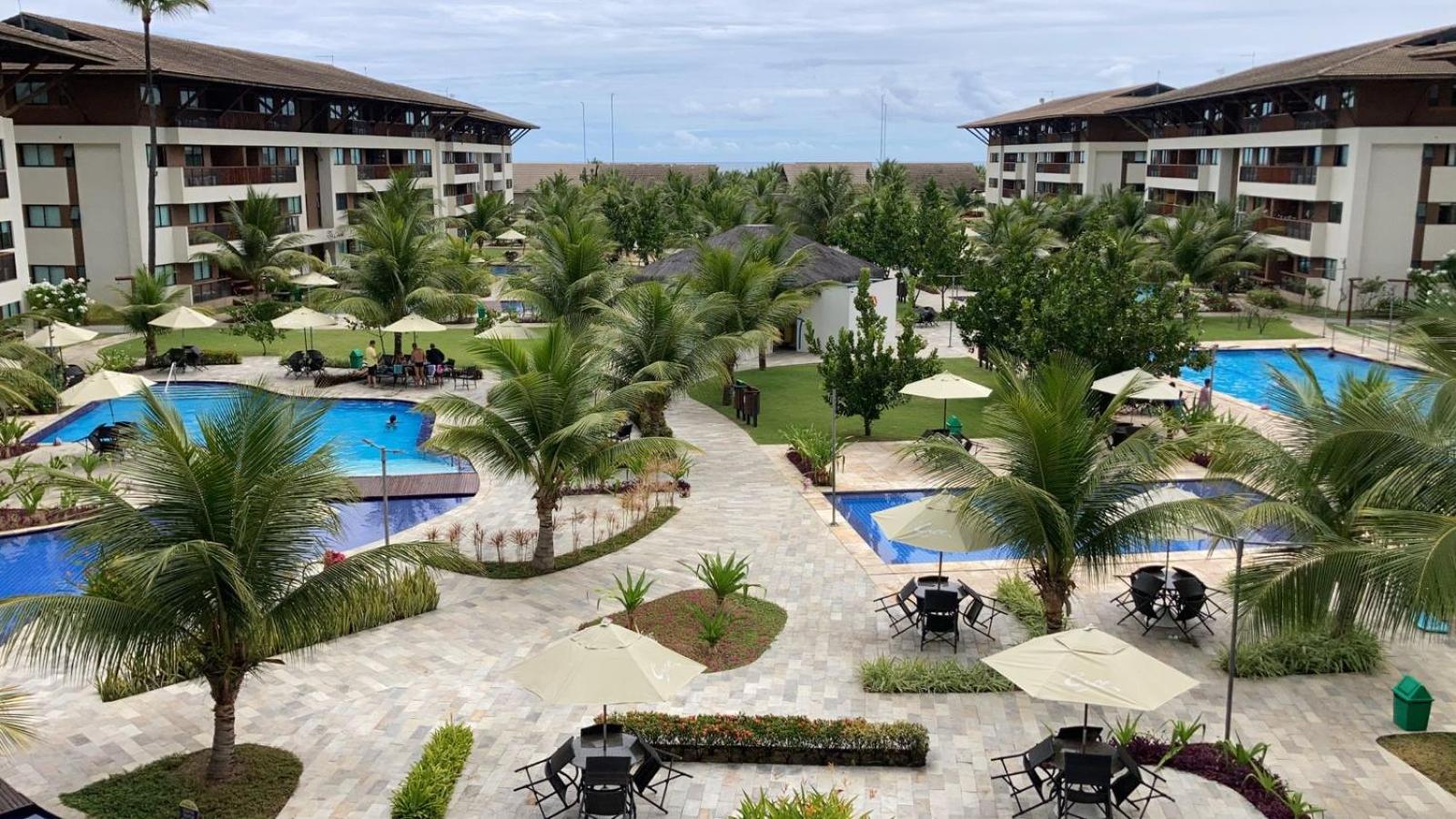 Resort Beira Mar Em Porto De Galinhas - Cupe Beach Living Porto de Galinhas Bagian luar foto