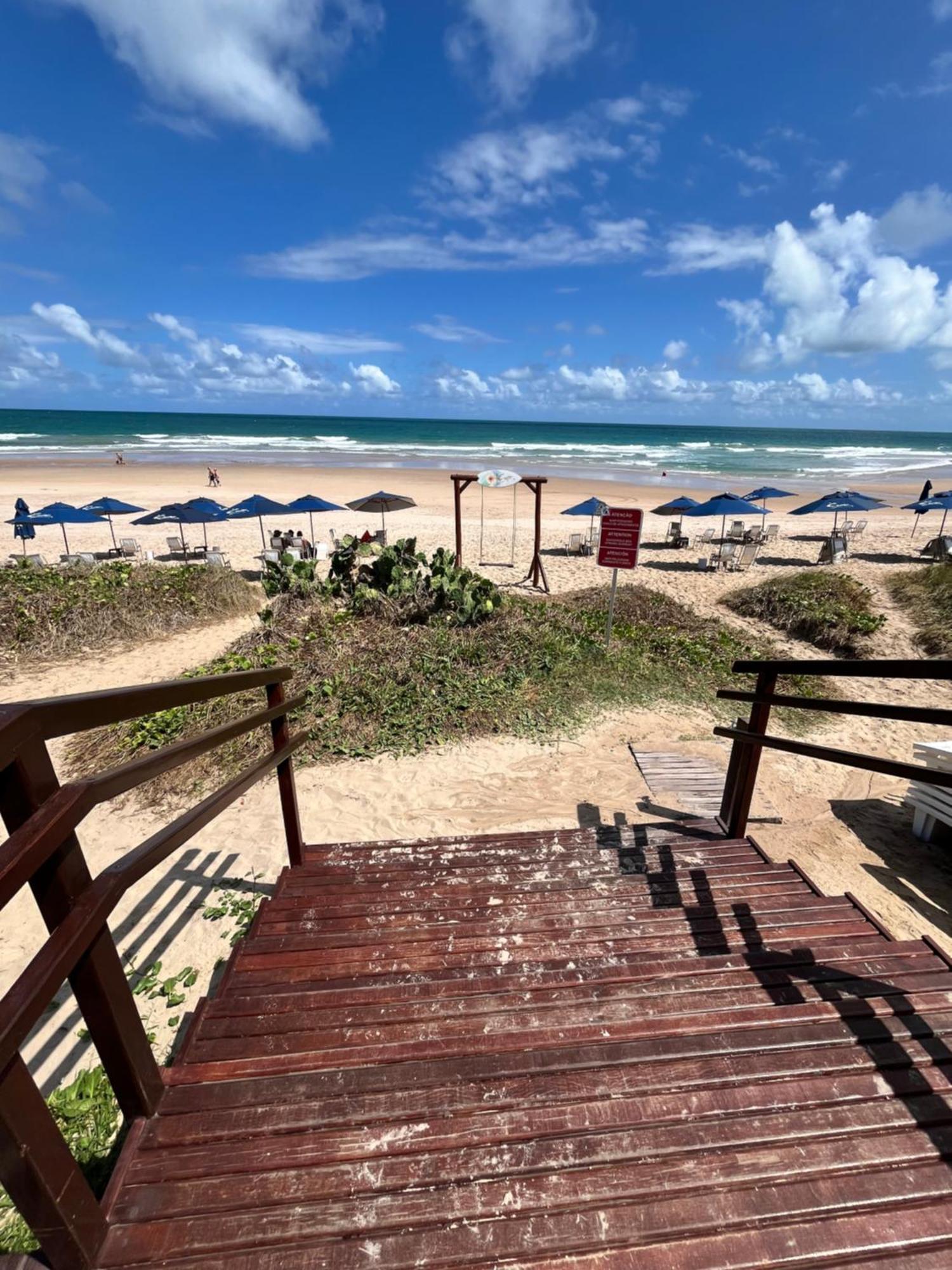 Resort Beira Mar Em Porto De Galinhas - Cupe Beach Living Porto de Galinhas Bagian luar foto